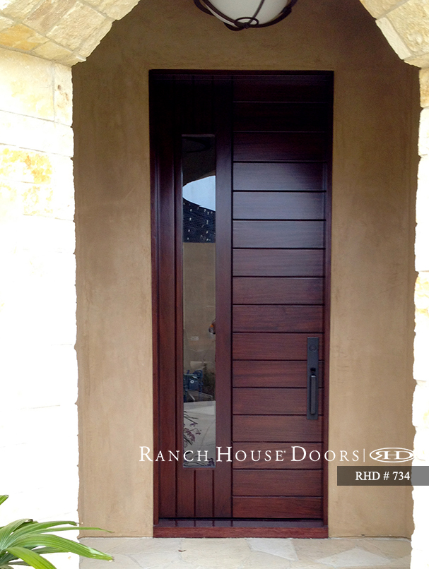 Ranch House Doors Entry Doors style 734