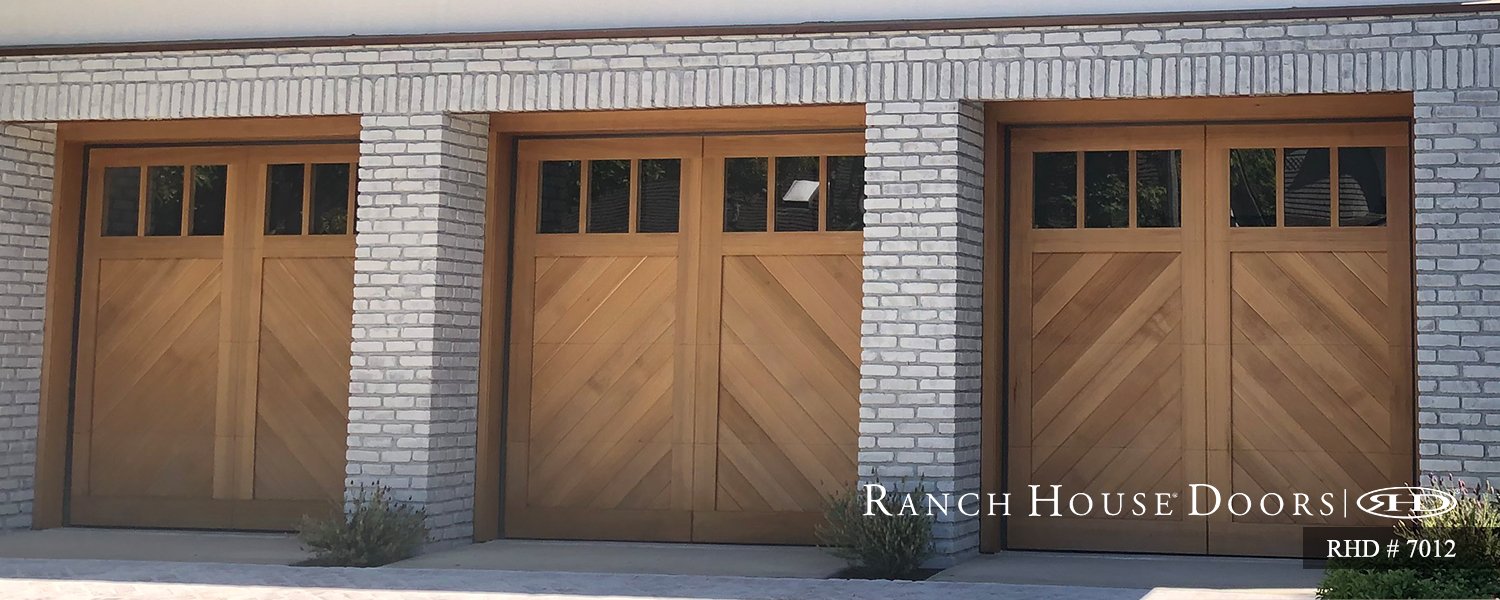 Ranch House Doors Farmhouse style 7012
