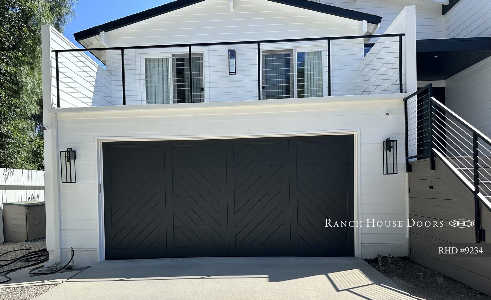 Ranch House Doors Farmhouse style 9234