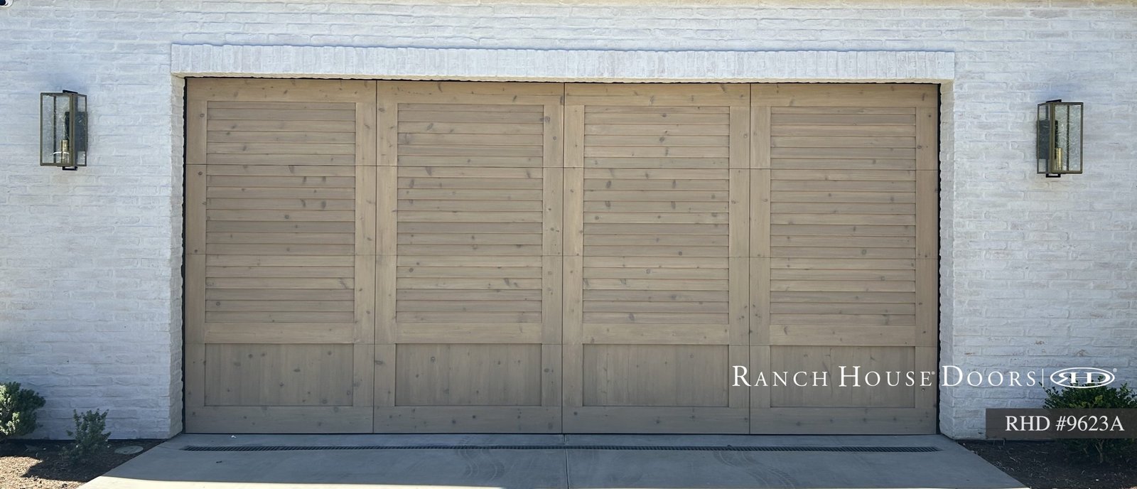 Ranch House Doors Farmhouse style 9623a