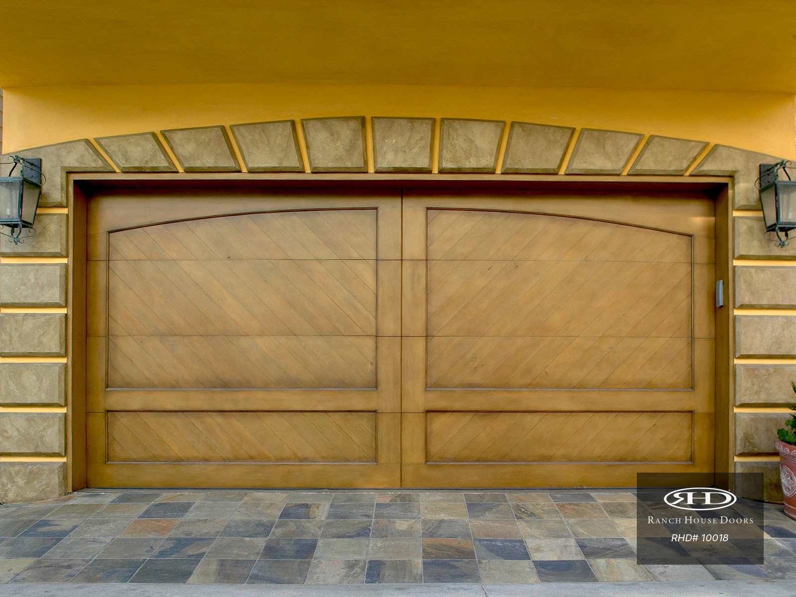 Ranch House Doors Modern Spanish Collection style 10018