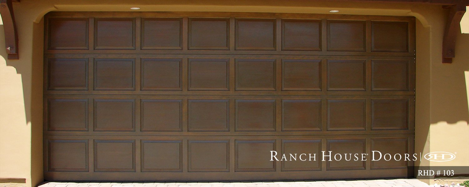 Ranch House Doors Rail & Stile style 103