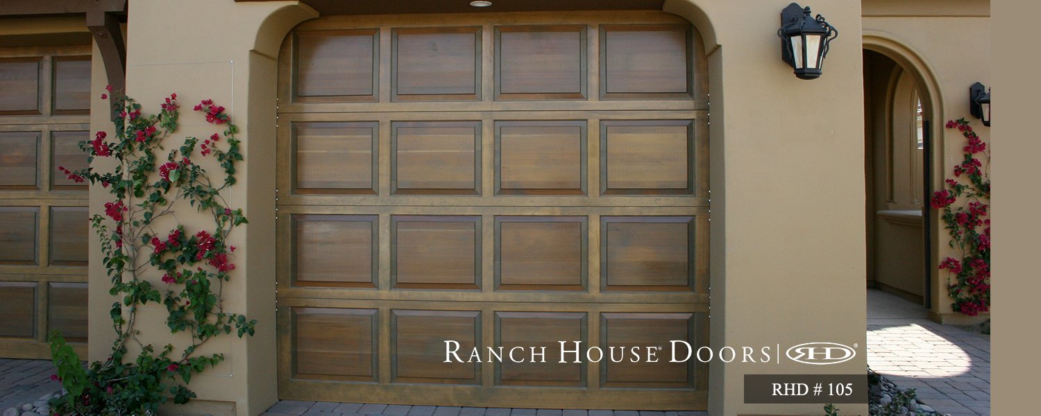 Ranch House Doors Rail & Stile style 105