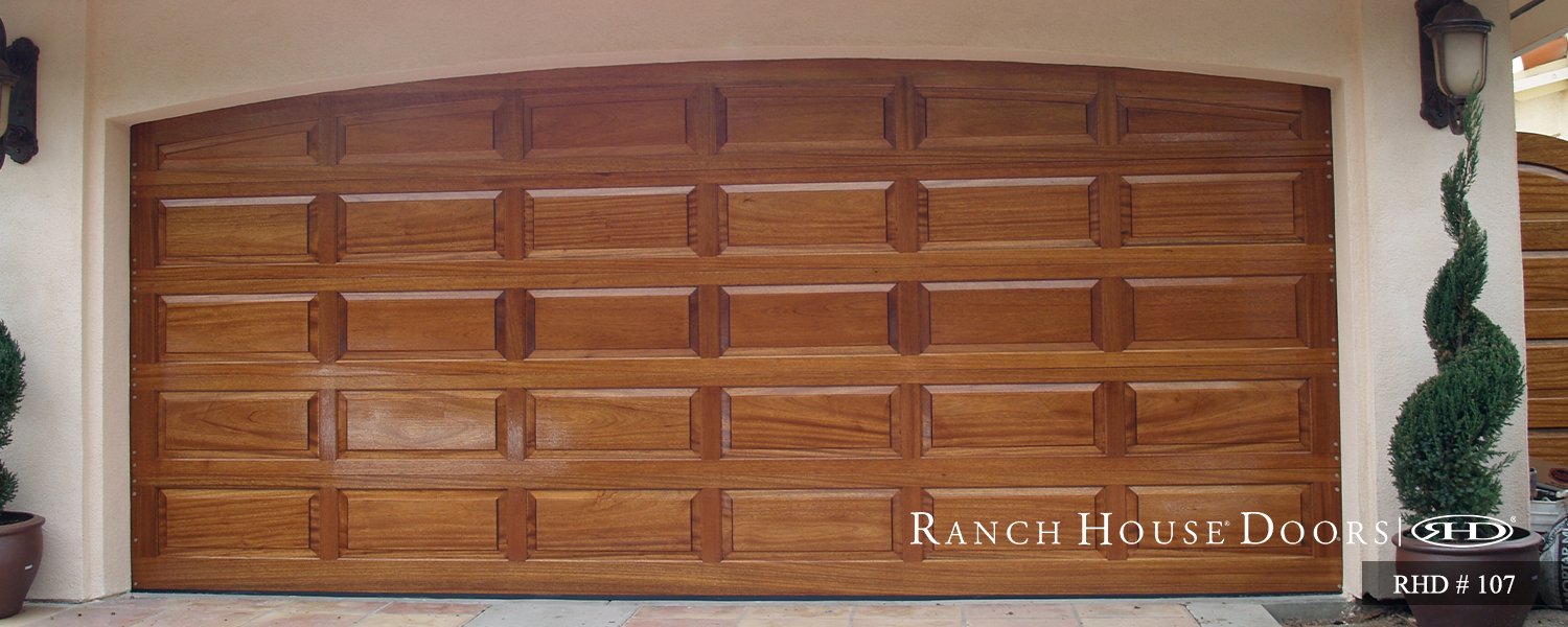 Ranch House Doors Rail & Stile style 107
