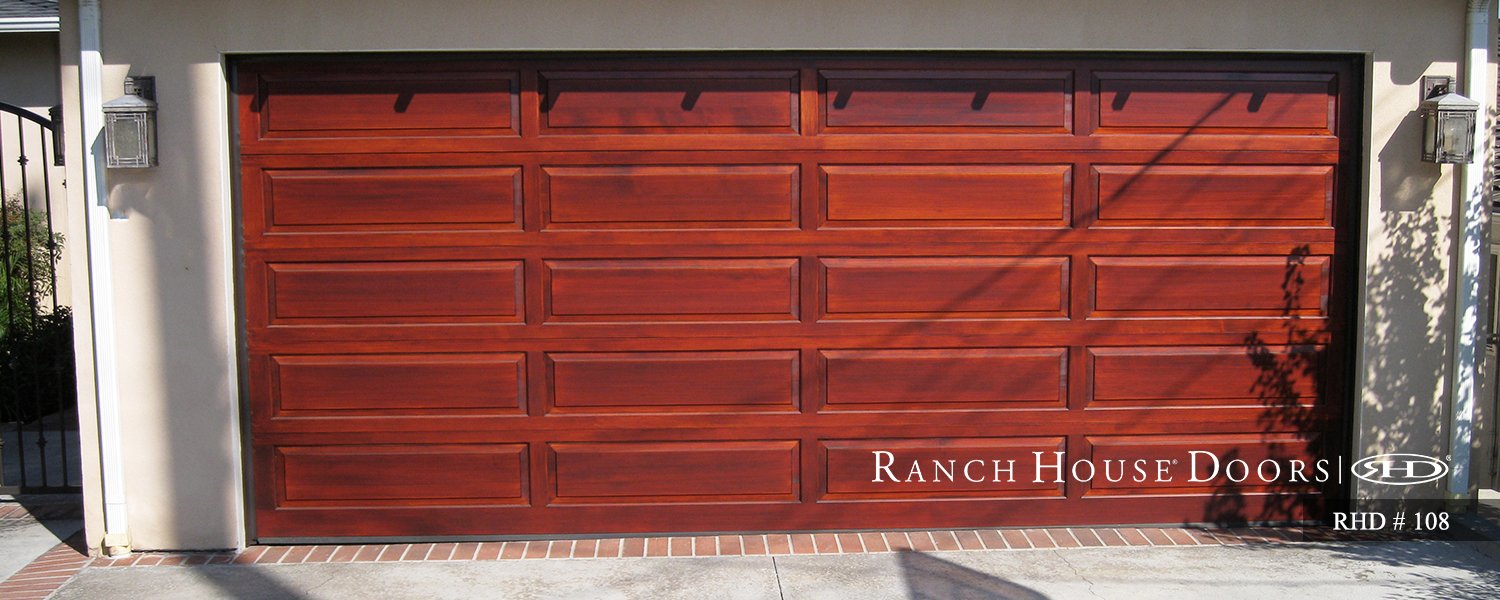 Ranch House Doors Rail & Stile style 108