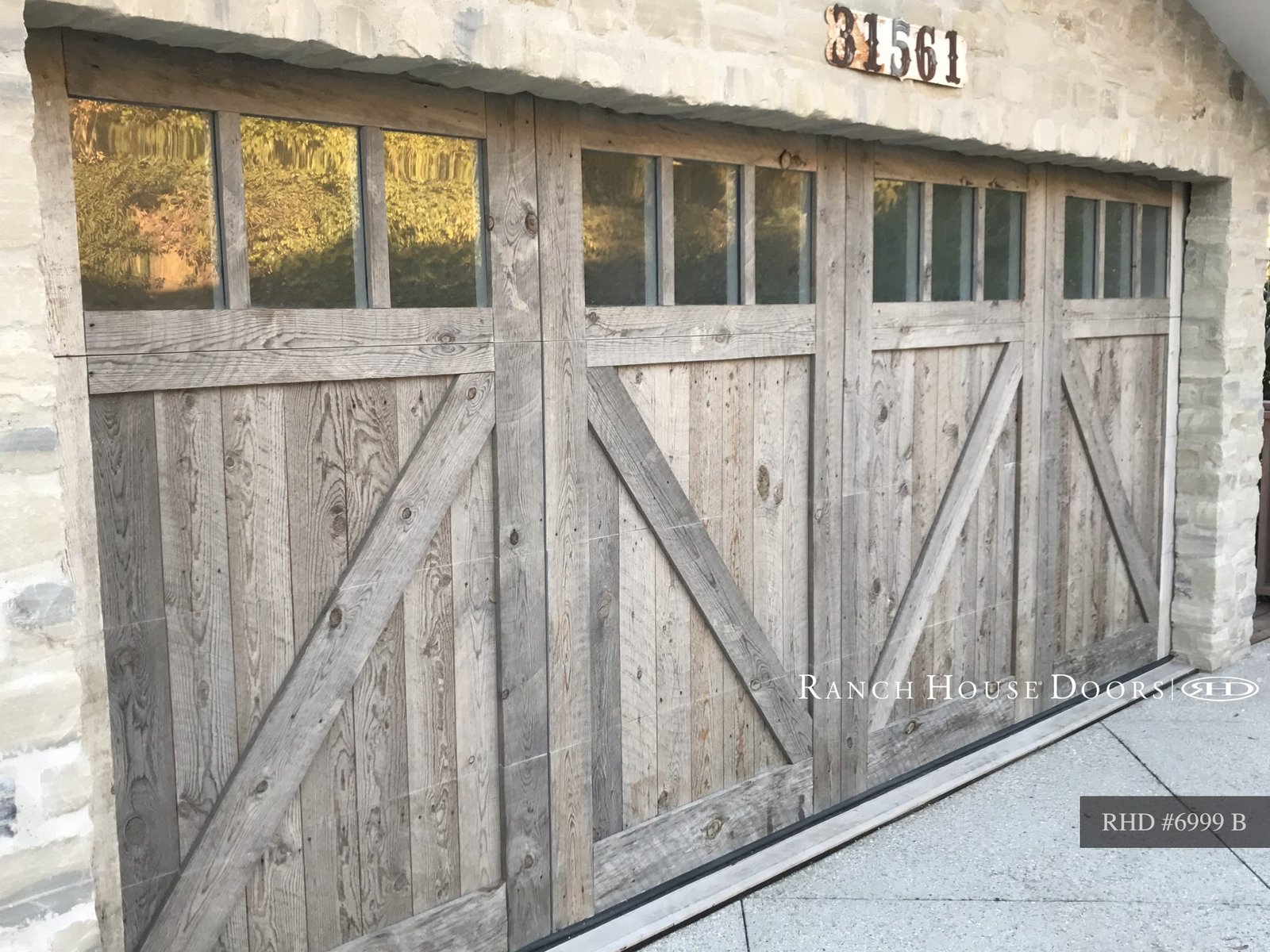 Ranch House Doors Vintage style 6999b